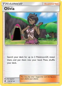 Olivia - Pokemon Burning Shadows