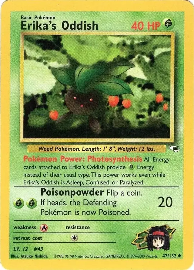 Erika's Oddish - Pokemon Gym Heroes #47