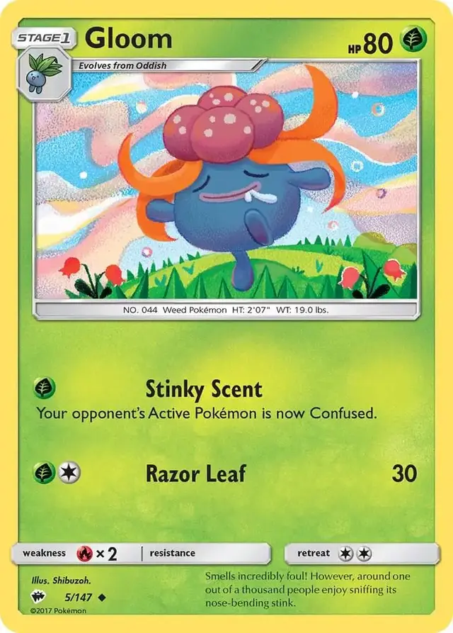 Gloom - Pokemon Burning Shadows #5