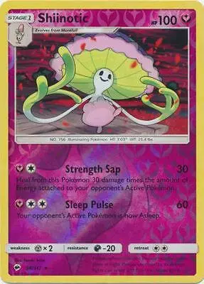Shiinotic [Reverse Holo] - Pokemon Burning Shadows #98