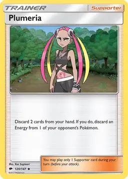 Plumeria - Pokemon Burning Shadows