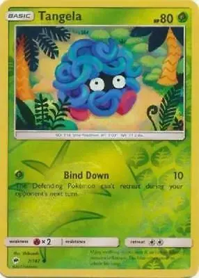 Tangela [Reverse Holo] - Pokemon Burning Shadows #7