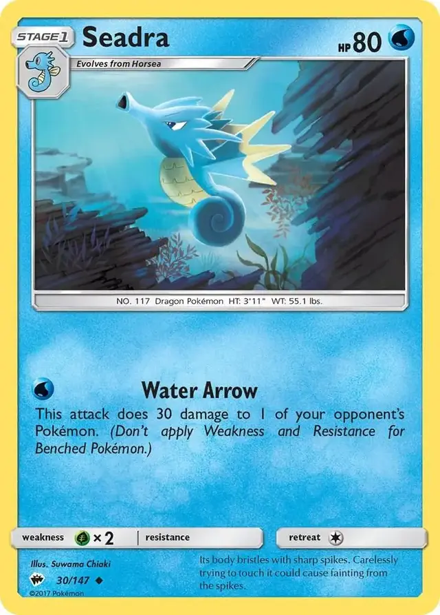 Seadra - Pokemon Burning Shadows #30