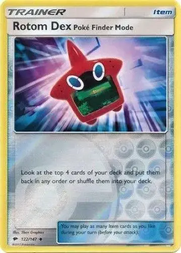 Rotom Dex: Poke Finder Mode [Reverse Holo]
