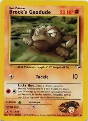 Brock's Geodude - Pokemon Gym Heroes #38
