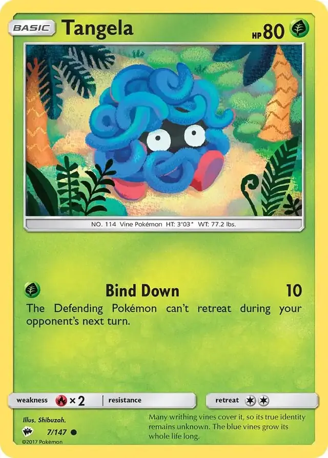 Tangela - Pokemon Burning Shadows #7