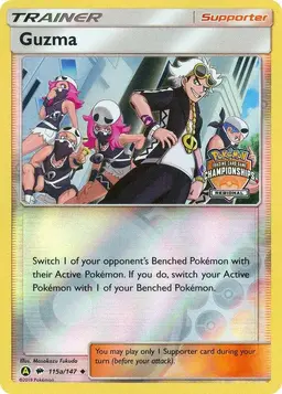 Guzma [Regional Championships] - Pokemon Burning Shadows