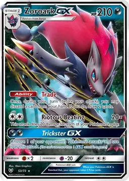 Zoroark GX 53 - Pokemon Shining Legends