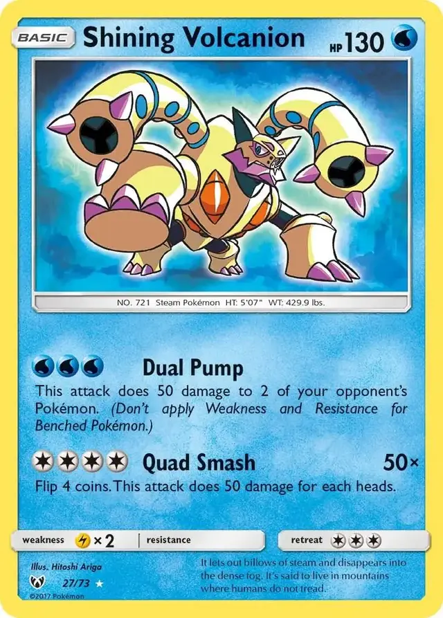 Shining Volcanion - Pokemon Shining Legends #27