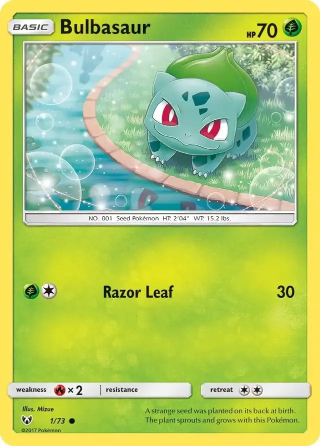 Bulbasaur - Pokemon Shining Legends #1