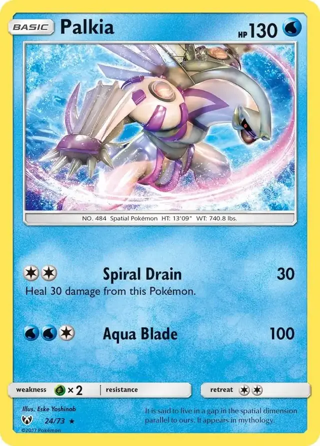 Palkia - Pokemon Shining Legends #24