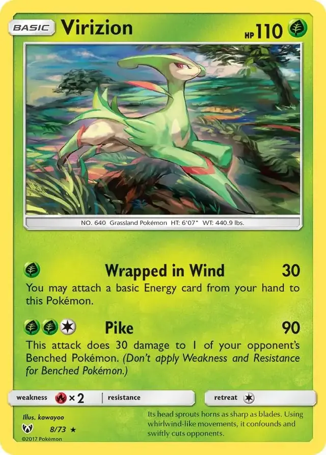 Virizion - Pokemon Shining Legends #8