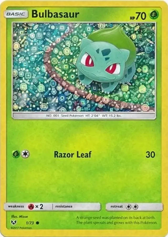 Bulbasaur [General Mills] - Pokemon Shining Legends #1