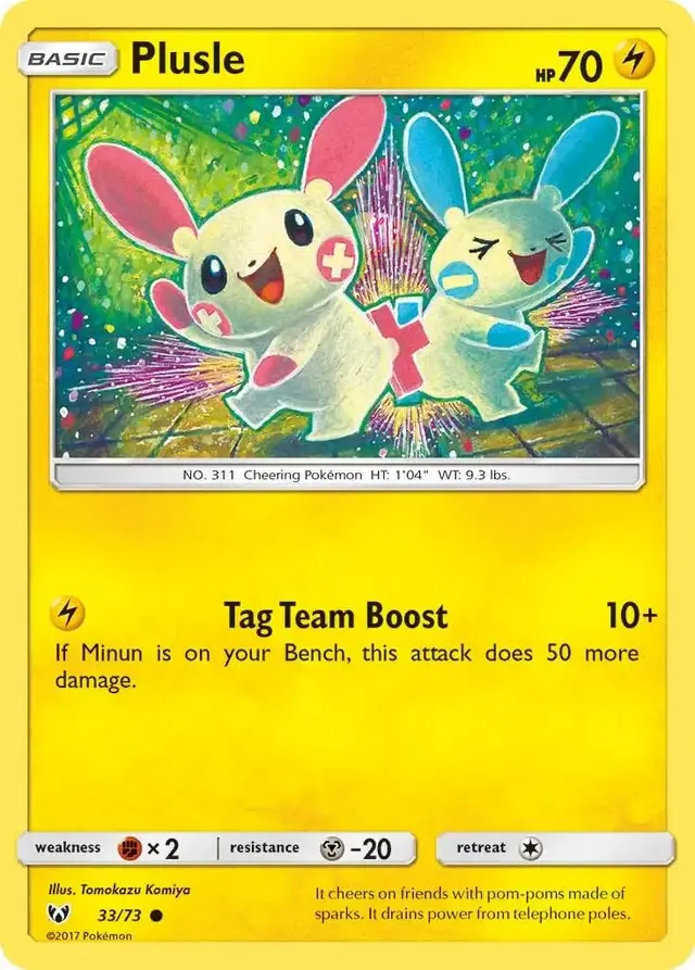 Plusle - Pokemon Shining Legends #33