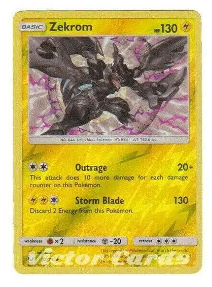 Zekrom [Reverse Holo] - Pokemon Shining Legends #35