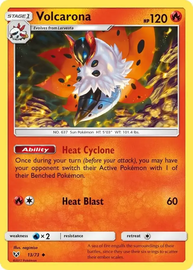Volcarona - Pokemon Shining Legends #13