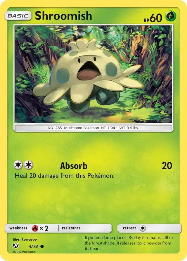 Shroomish - Pokemon Shining Legends #4