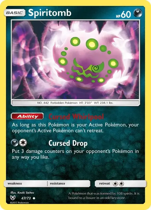 Spiritomb - Pokemon Shining Legends #47
