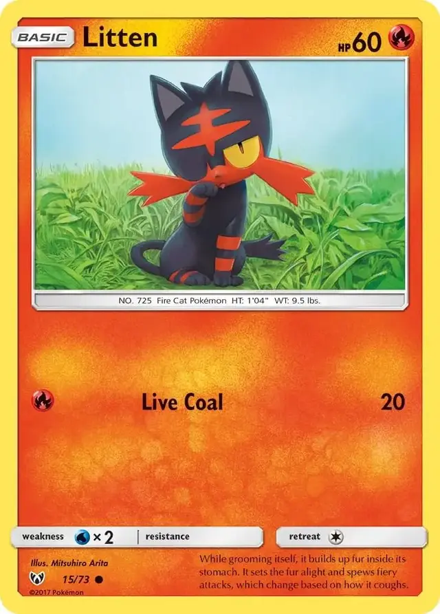 Litten - Pokemon Shining Legends #15