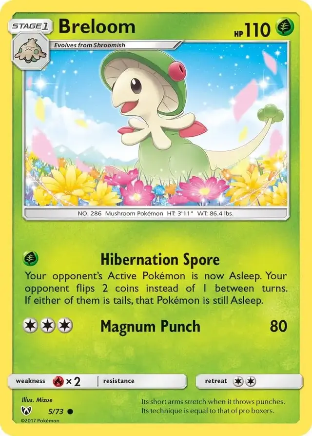 Breloom - Pokemon Shining Legends #5