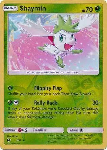 Shaymin [Reverse Holo] - Pokemon Shining Legends #7