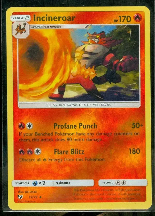 Incineroar [Reverse Holo]