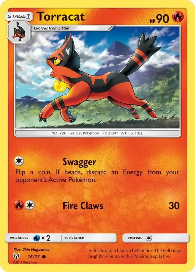 Torracat - Pokemon Shining Legends #16