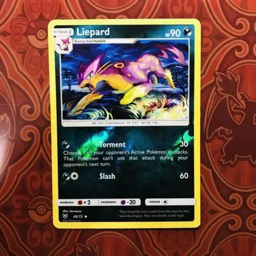 Liepard [Reverse Holo] - Pokemon Shining Legends #49