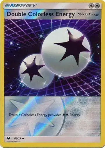 Double Colorless Energy [Reverse Holo] - Pokemon Shining Legends #69