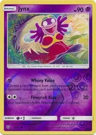 Jynx [Reverse Holo] - Pokemon Shining Legends #38