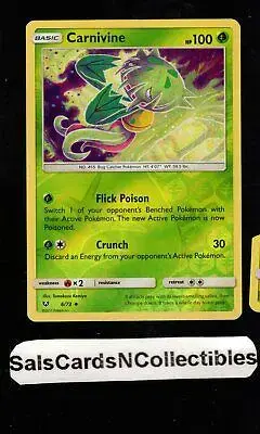 Carnivine [Reverse Holo] - Pokemon Shining Legends #6