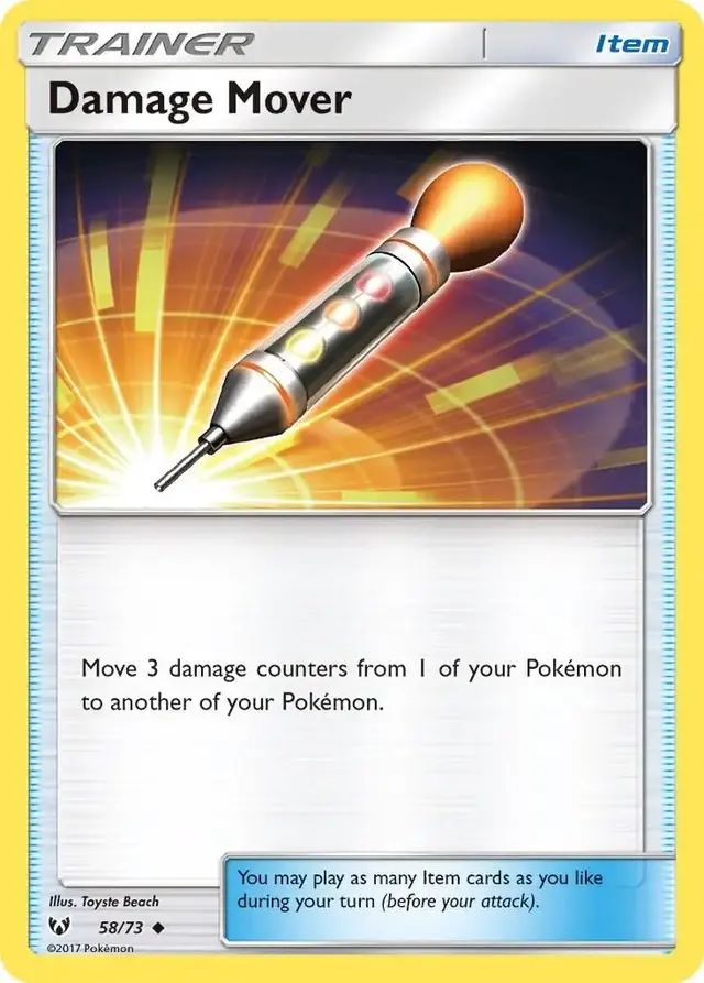Damage Mover - Pokemon Shining Legends #58