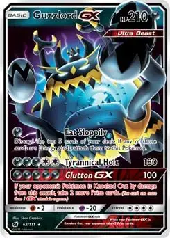 Guzzlord GX - Pokemon Crimson Invasion #63