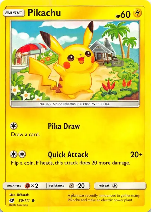 Pikachu - Pokemon Crimson Invasion #30