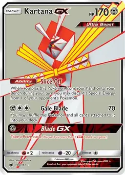 Kartana GX 106 - Pokemon Crimson Invasion