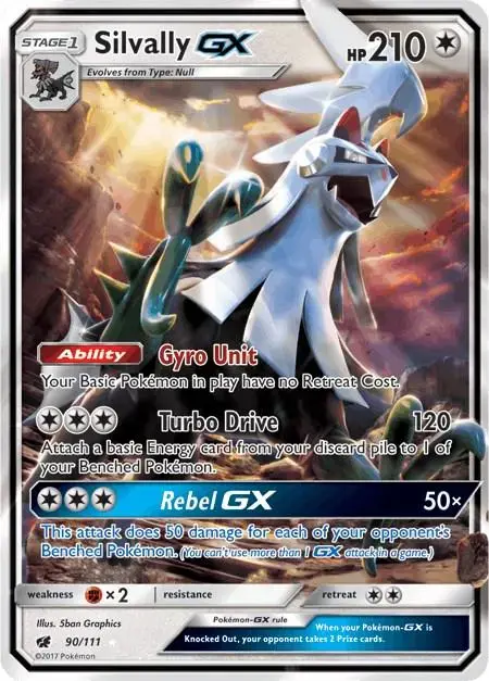 Silvally GX - Pokemon Crimson Invasion #90