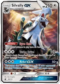 Silvally GX 90 - Pokemon Crimson Invasion