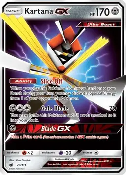Kartana GX 70 - Pokemon Crimson Invasion