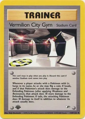 Vermillion City Gym [1st Edition]