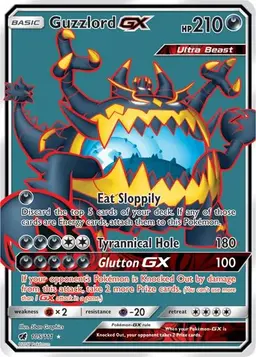 Guzzlord GX 105 - Pokemon Crimson Invasion