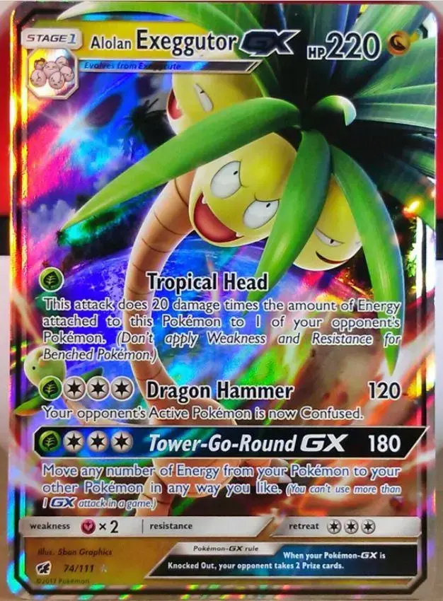 Exeggutor GX - Pokemon Crimson Invasion #74