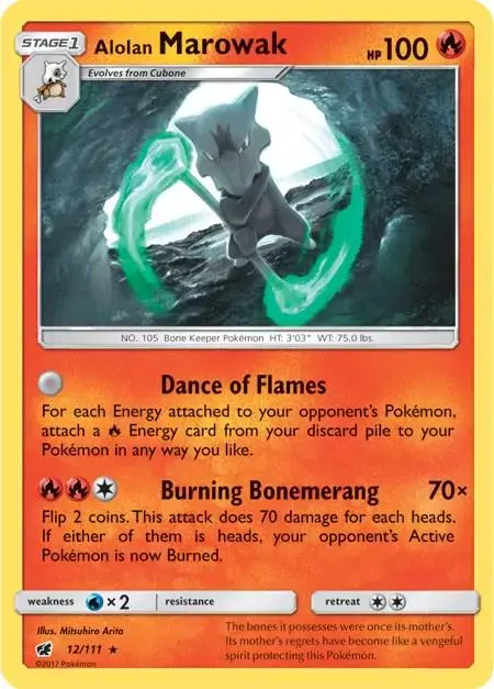 Alolan Marowak - Pokemon Crimson Invasion #12