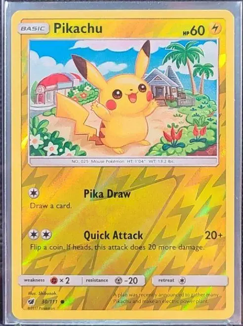 Pikachu [Reverse Holo] - Pokemon Crimson Invasion #30
