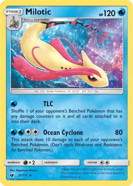 Milotic - Pokemon Crimson Invasion #27