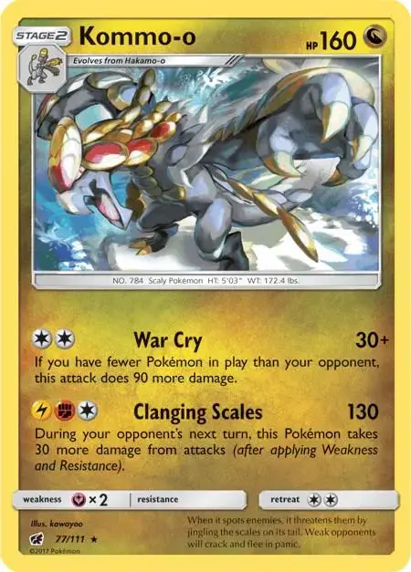Kommo-o - Pokemon Crimson Invasion #77