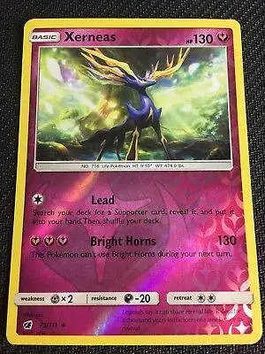 Xerneas [Reverse Holo] - Pokemon Crimson Invasion #73