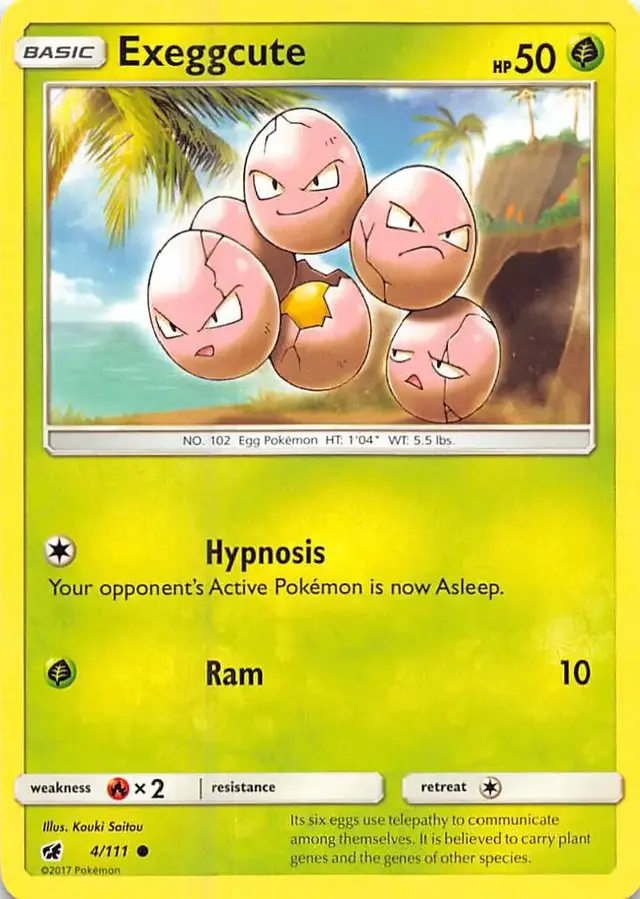 Exeggcute - Pokemon Crimson Invasion #4