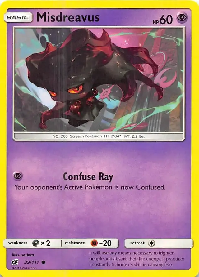 Misdreavus - Pokemon Crimson Invasion #39