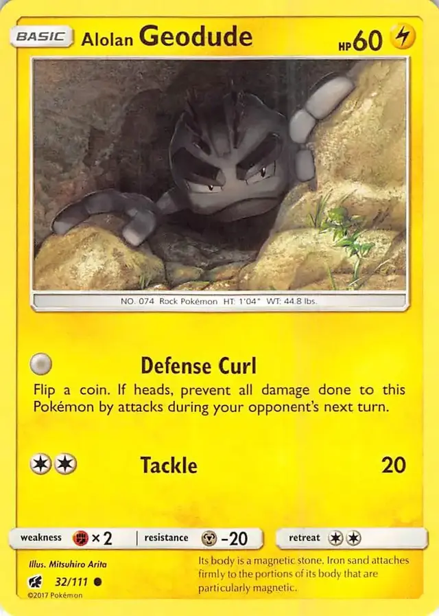 Alolan Geodude - Pokemon Crimson Invasion #32