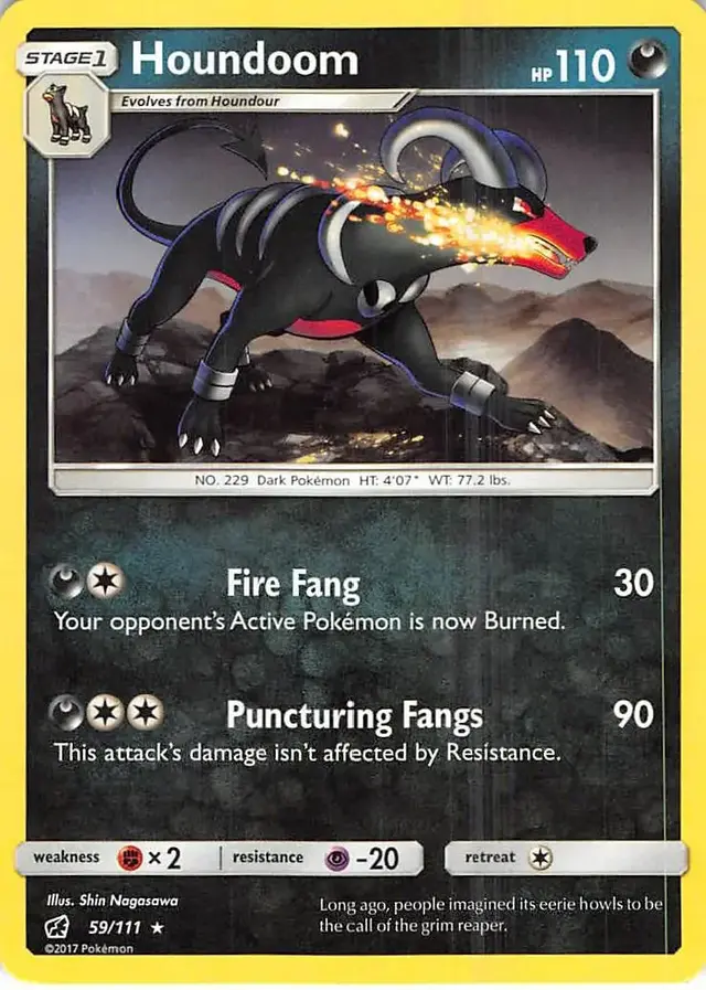 Houndoom - Pokemon Crimson Invasion #59